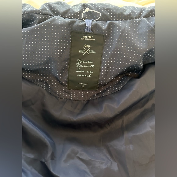 GAP Puffer Vest - Navy with fine white dots - Picture 2 of 4